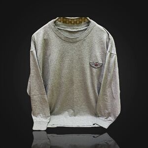 Harley Davidson Gray Sweatshirt with Embroidered Logo size M